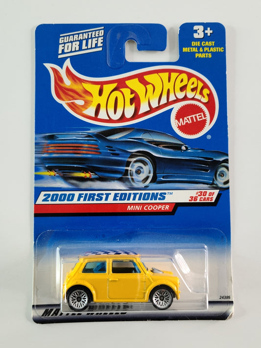 Hot Wheels - Mini Cooper (Yellow)