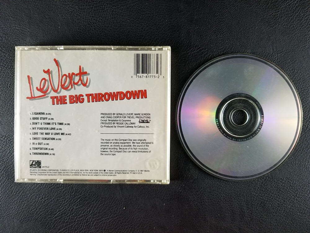 Levert - The Big Throwdown (1987, CD)