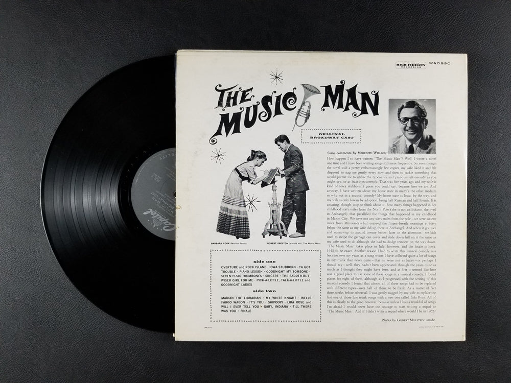 Meredith Wilson - The Music Man - Original Broadway Cast (1958, LP)