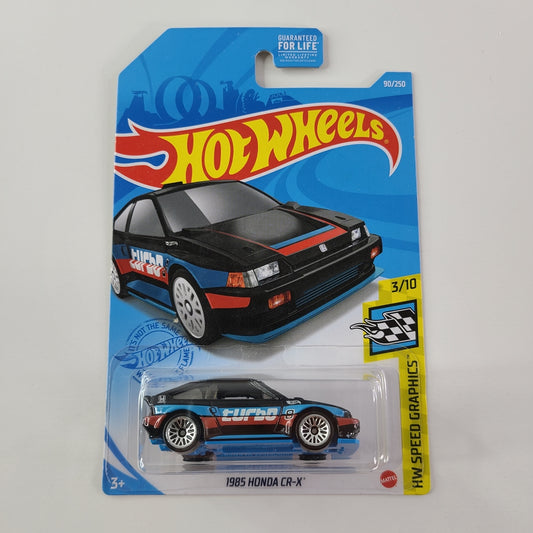 Hot Wheels - 1985 Honda CR-X (Black)