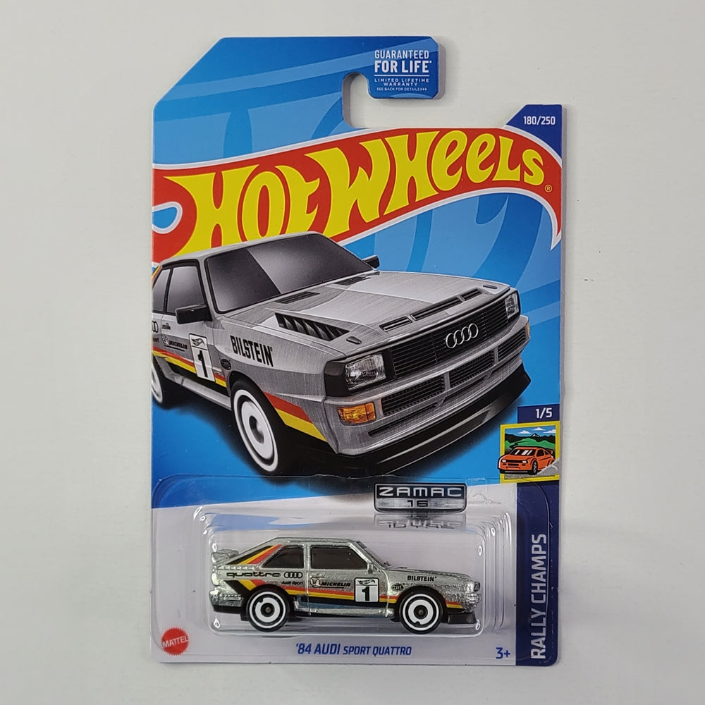 Hot Wheels - '84 Audi Sport Quattro (ZAMAC) [Wal-Mart Exclusive]