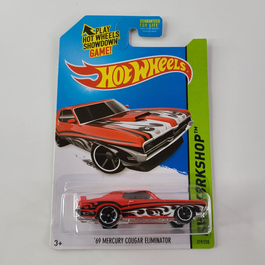 Hot Wheels - '69 Mercury Cougar Eliminator (Red)