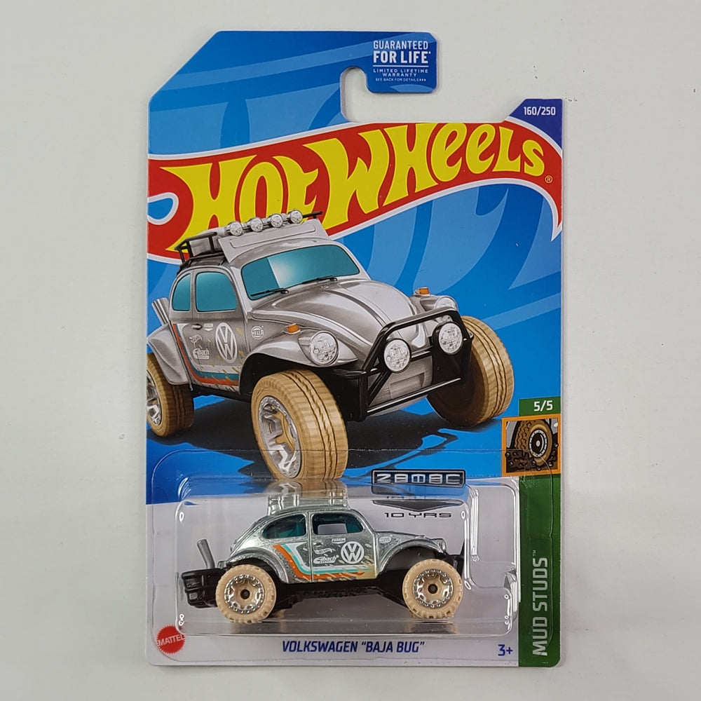 Hot Wheels - Volkswagen "Baja Bug" (ZAMAC) [Walmart Exclusive Zamac Edition]