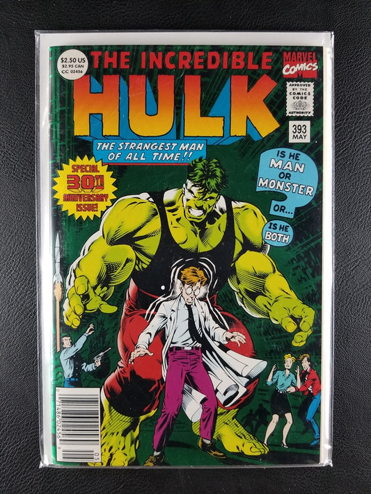 The Incredible Hulk [1st Series] #393 (Marvel, May 1992)