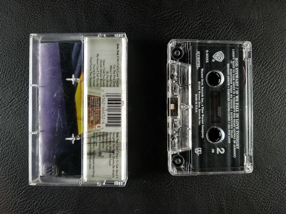 Rod Stewart - If We Fall in Love Tonight (1996, Cassette)