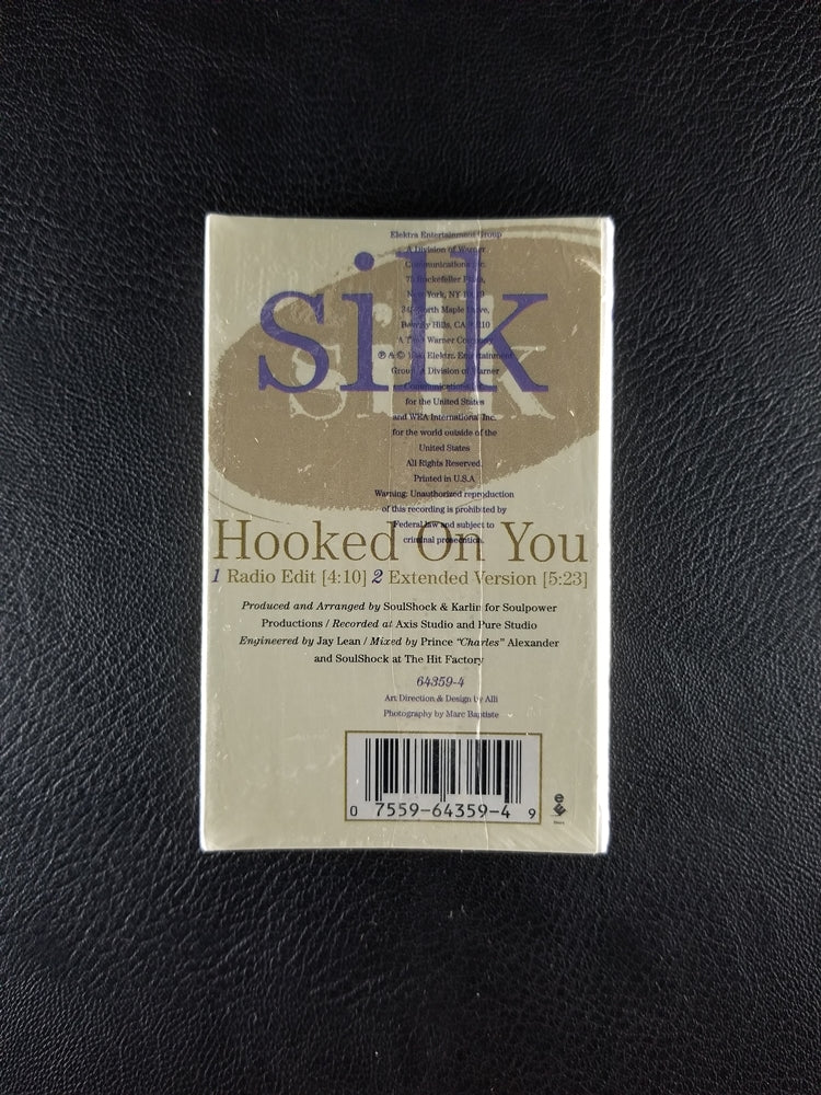 Silk - Hooked On You (1995, Cassette Single) [SEALED]