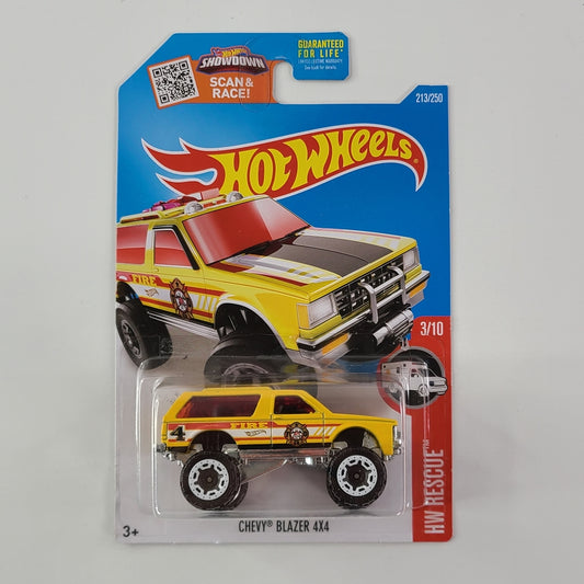 Hot Wheels - Chevy Blazer 4x4 (Dark Yellow)