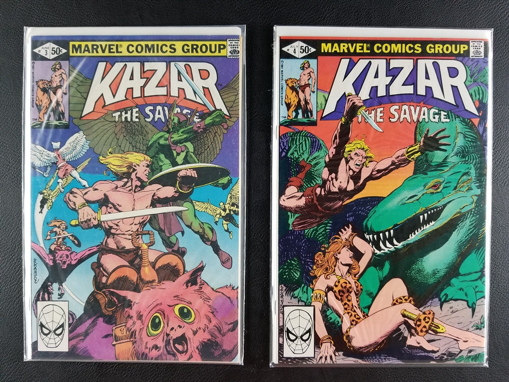 Ka-Zar the Savage #1-5 Set (Marvel, 1981)