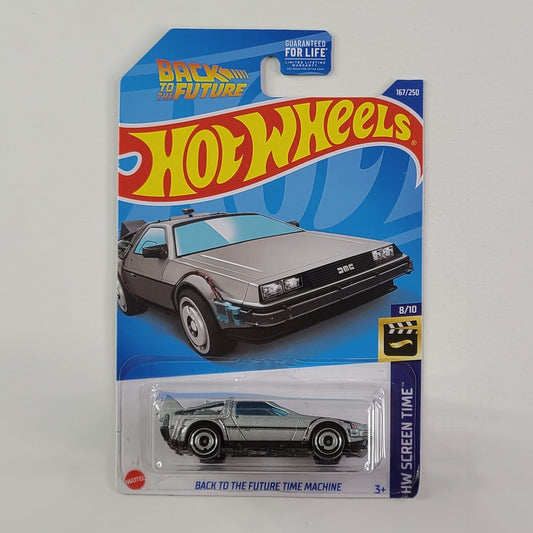 Hot Wheels - Back to the Future Time Machine (Metalflake Silver)