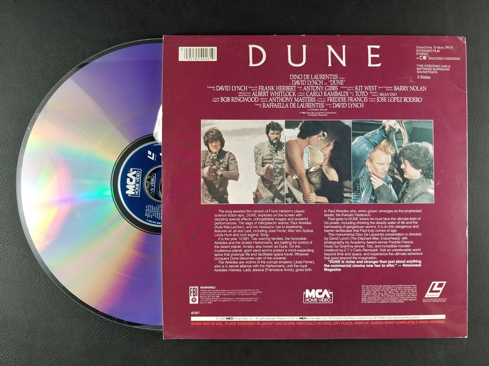 Dune (1985, Laserdisc)