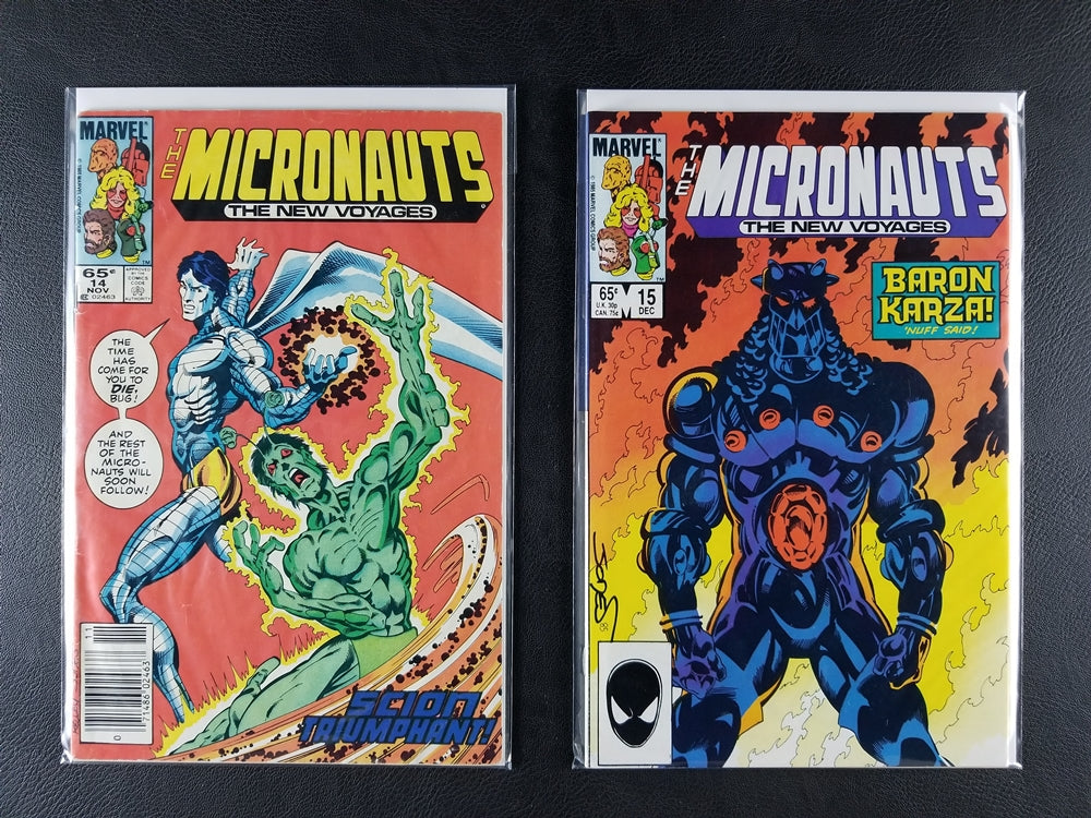 The Micronauts: The New Voyage #14-20 Set (Marvel, 1985-86)