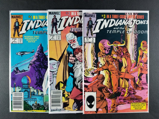 Indiana Jones and the Temple of Doom #1-3 Set (Marvel, 1984)