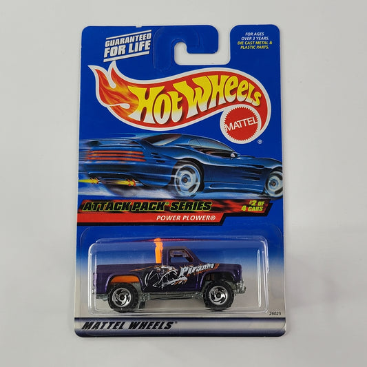 Hot Wheels - Power Plower (Purple Metallic) [Attack Pack Series (2000) - 2/4]