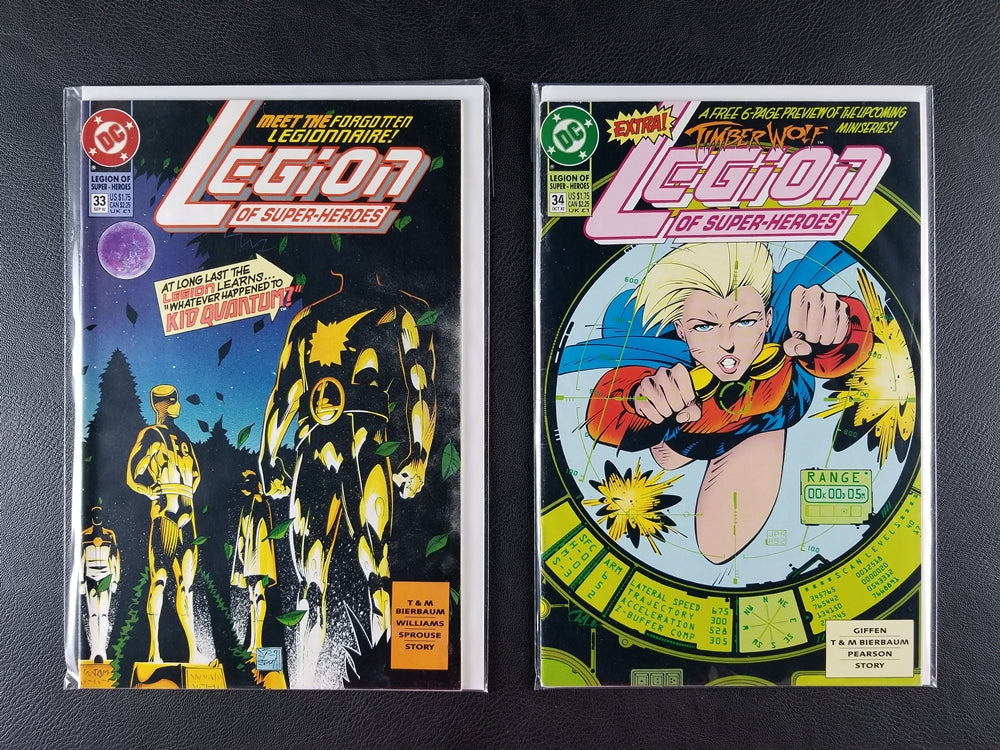 Legion of Super-Heroes [4th Series] #31-40 Set (DC, 1992-93)