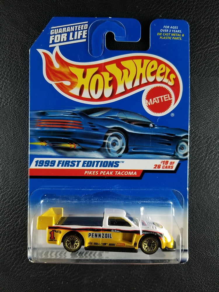 Hot Wheels - Pikes Peak Tacoma (Yellow) [19/26 - HW 1999 First Editions]