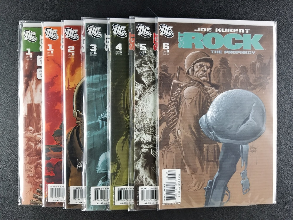 Sgt. Rock: The Prophecy #1-6 Set [includes #1 variant] (DC, 2006)