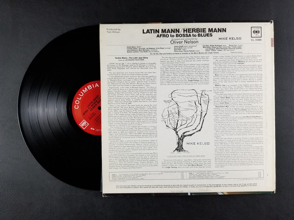 Herbie Mann - Latin Mann (Afro to Bossa to Blues) (1965, LP)