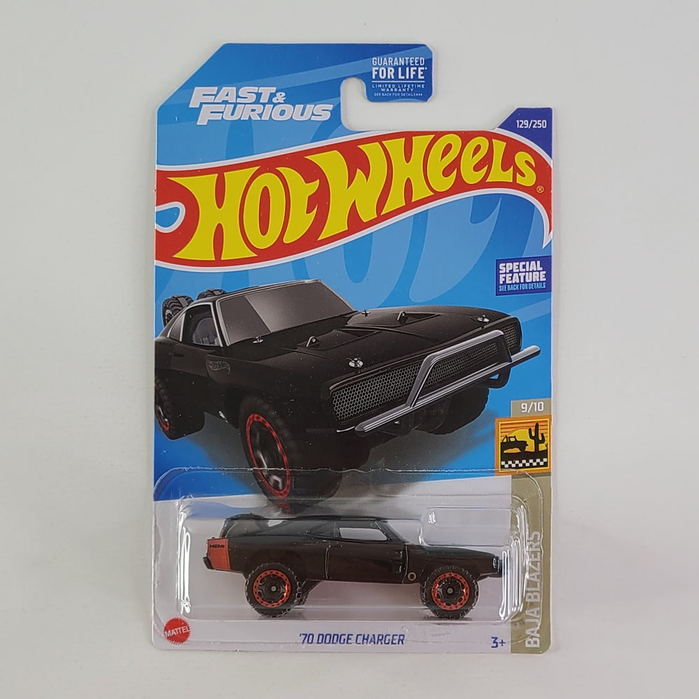 Hot Wheels - '70 Dodge Charger (Black)