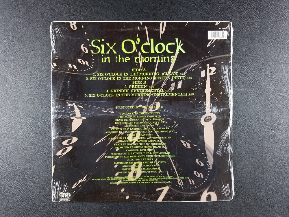 No Good But So Good - Six O'Clock in the Morning (1997, 12'' Single) [SEALED]