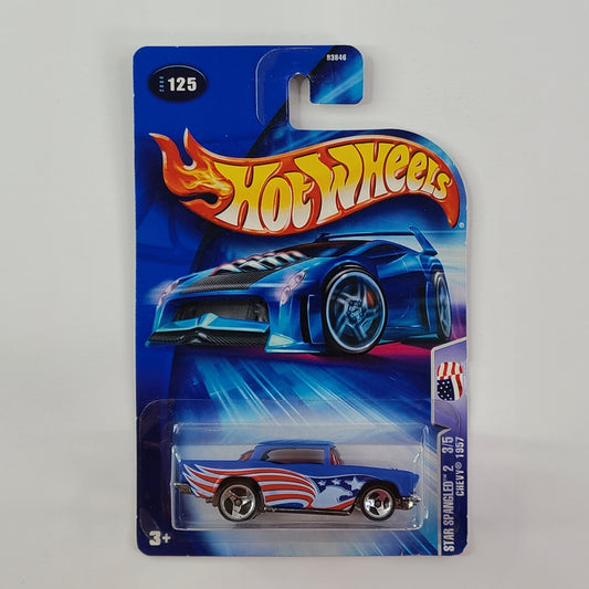 Hot Wheels - Chevy 1957 (Satin Blue)