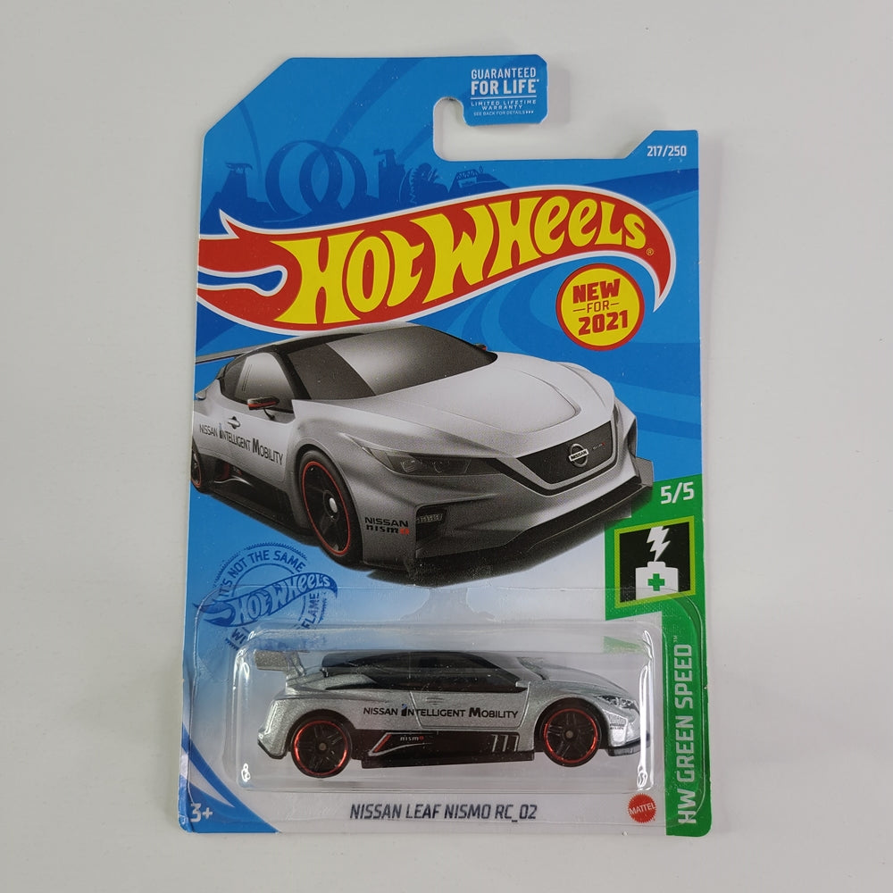 Hot Wheels - Nissan Leaf NISMO RC-02 (Metalflake Silver)