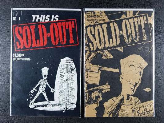 Sold Out #1 & 2 Set (FantaCo, 1986-87)