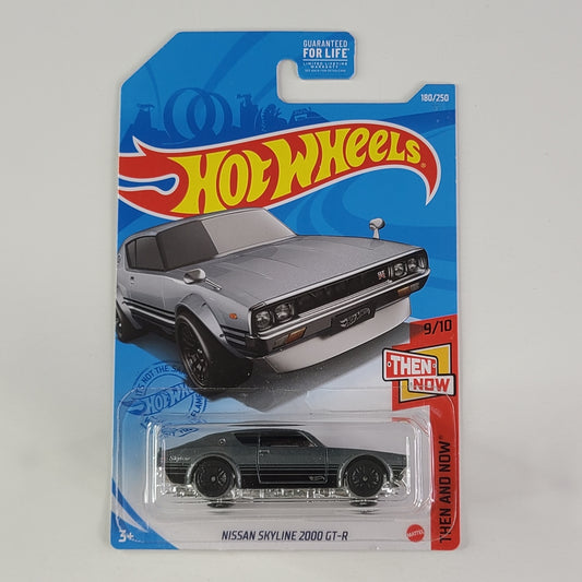 Hot Wheels - Nissan Skyline 2000 GT-R (Metalflake Dark Gray)