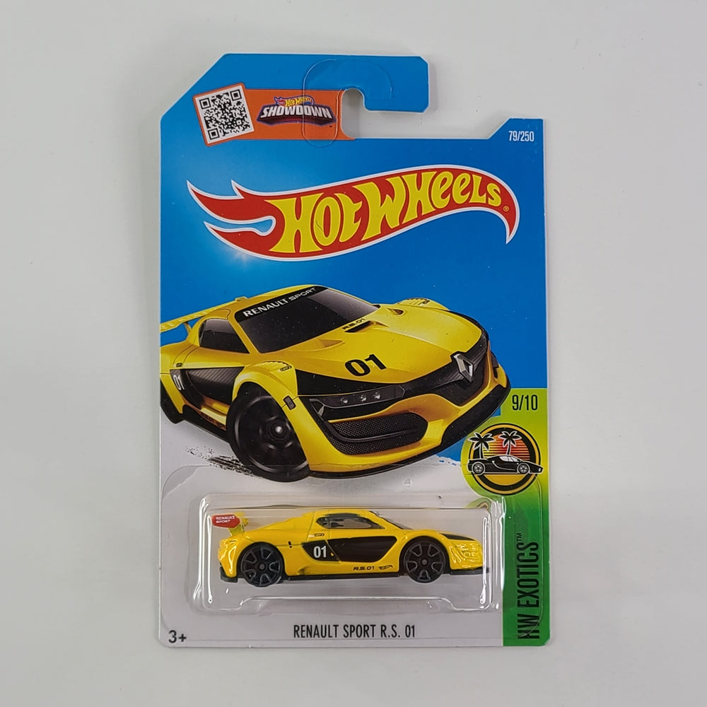 Hot Wheels - Renault Sport R.S. 01 (Metalflake Yellow)