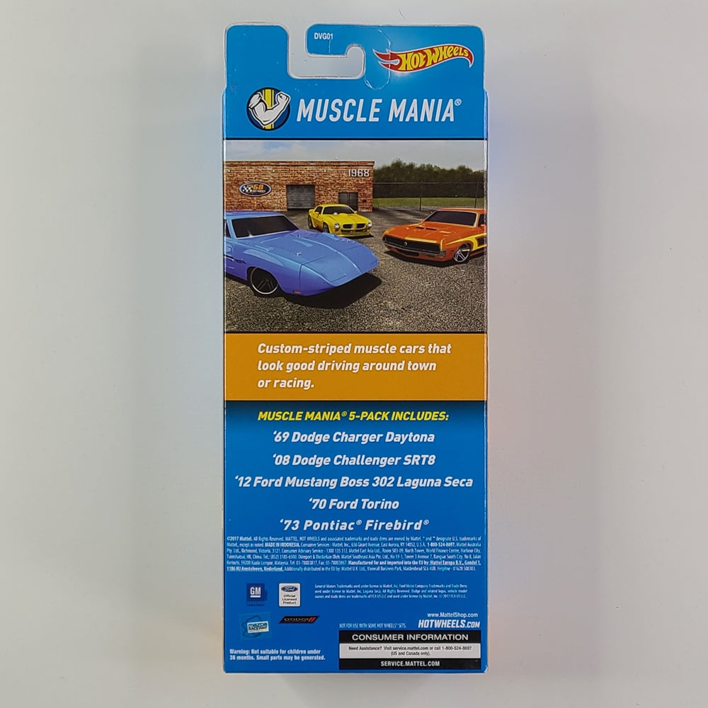 Hot Wheels - Muscle Mania 5-Pack (2017)