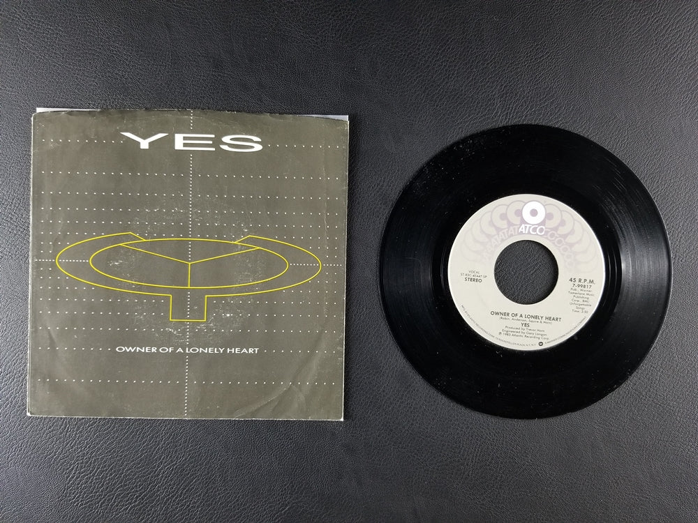 Yes - Owner of a Lonely Heart (1983, 7'' Single)