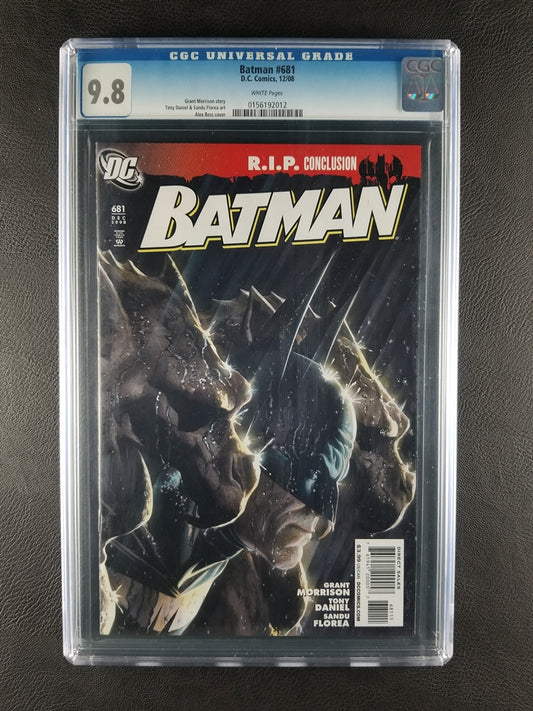 Batman #681A (DC, December 2008) [9.8. CGC]