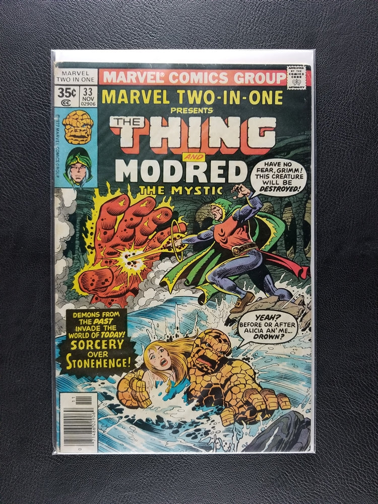 Marvel Two-in-One [1st Series] [The Thing] #33 (Marvel, November 1977)