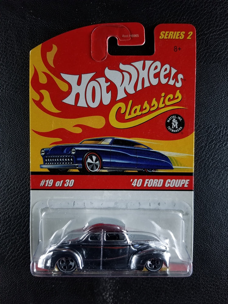 Hot Wheels Classics - '40 Ford Coupe (Chrome) [19/30 - Series 2]