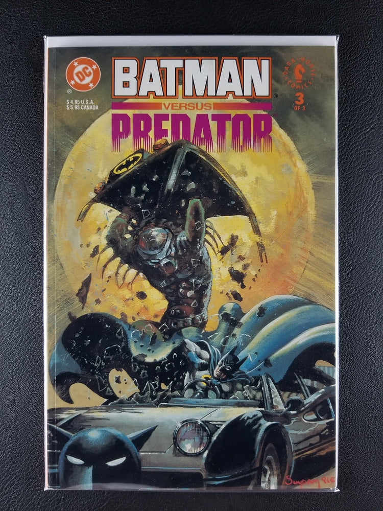 Batman vs. Predator [1st Series] #3D (DC/Dark Horse, 1992)