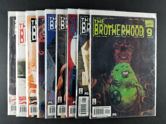 The Brotherhood #1-9 Set (Marvel, 2001-02)