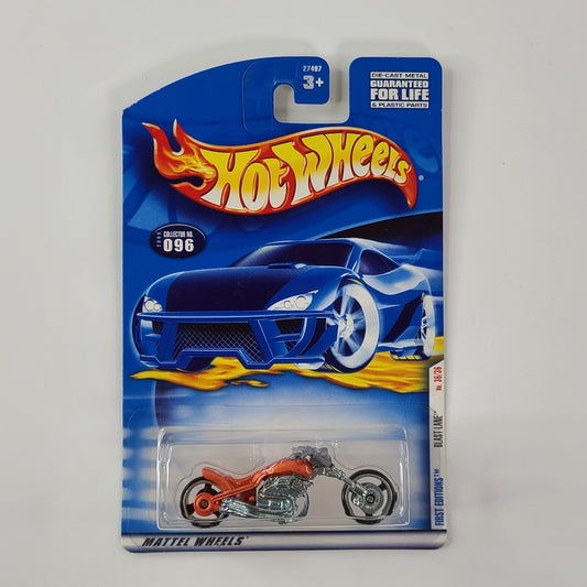 Hot Wheels - Blast Lane (Metalflake Orange) [2000 First Editions - 36/36]