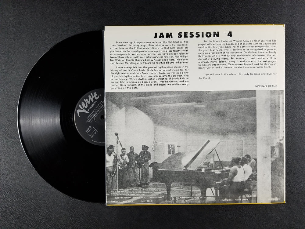 Various - Norman Granz' Jam Session #4 (1982, LP)