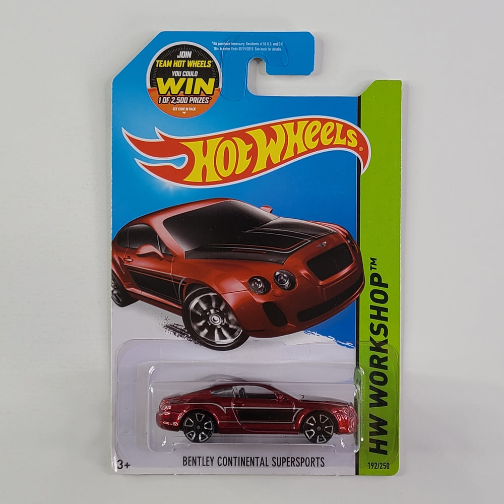 Hot Wheels - Bentley Continental Supersports (Metalflake Red)