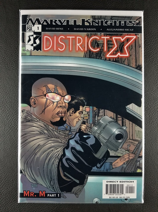 District X #1 (Marvel, July 2004)