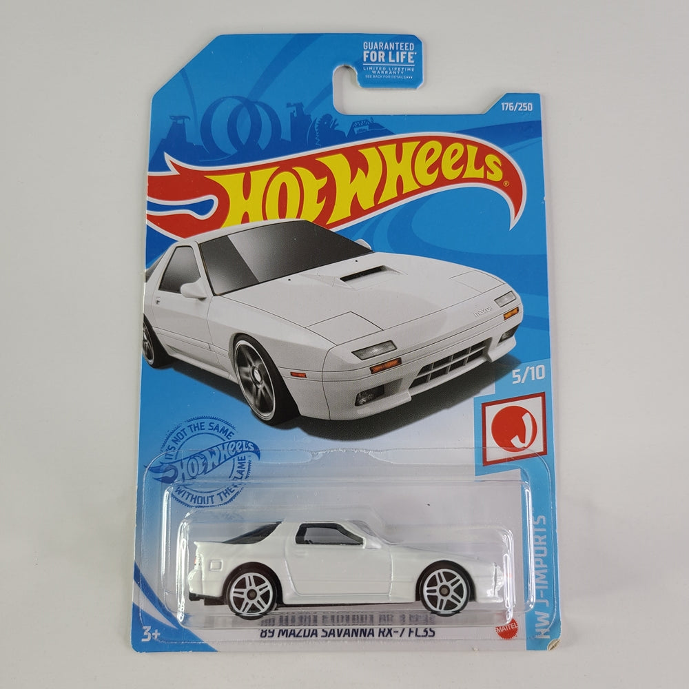 Hot Wheels - '89 Mazda Savanna RX-7 FC35 (White)