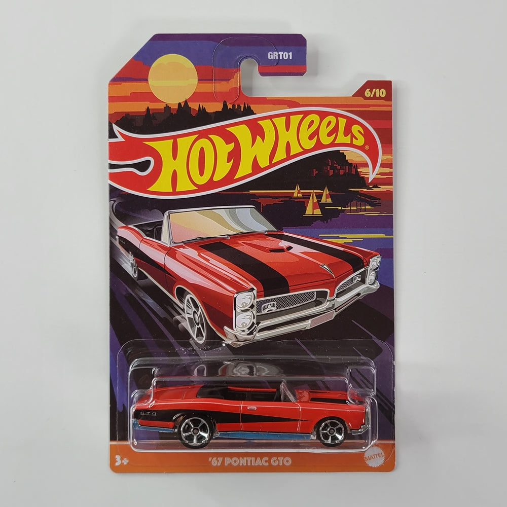 Hot Wheels - 67 Pontiac GTO (Red) [Convertibles Series (2021) - 6/10]