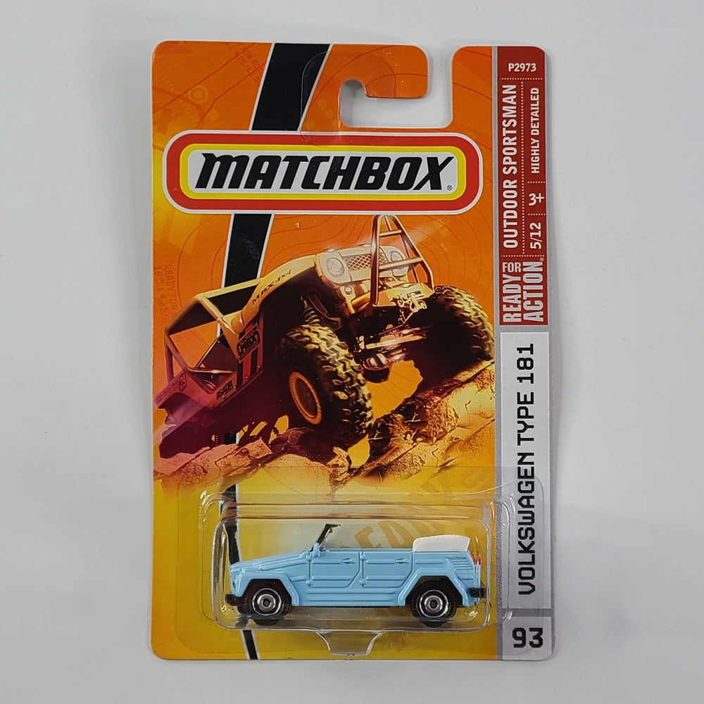 Matchbox - Volkswagen Type 181 (Light Blue)