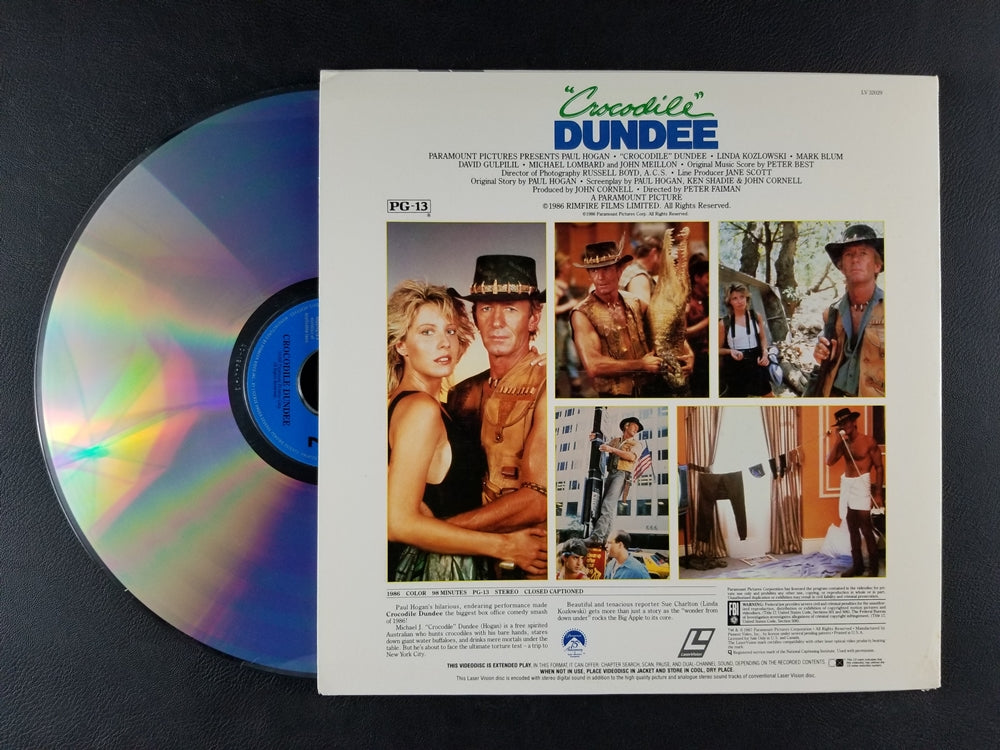 Crocodile Dundee (1987, Laserdisc)