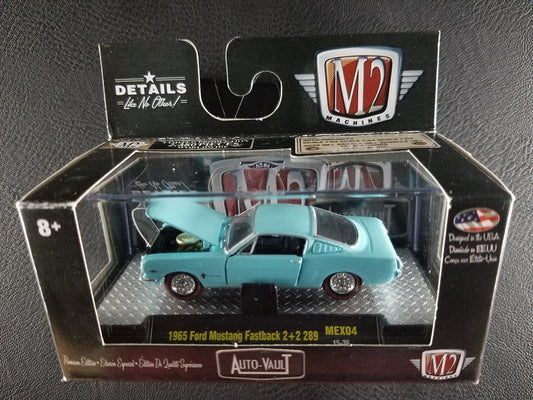 M2 - 1965 Ford Mustang Fastback (Aqua) [Ltd. Ed. - 1 of 2380]