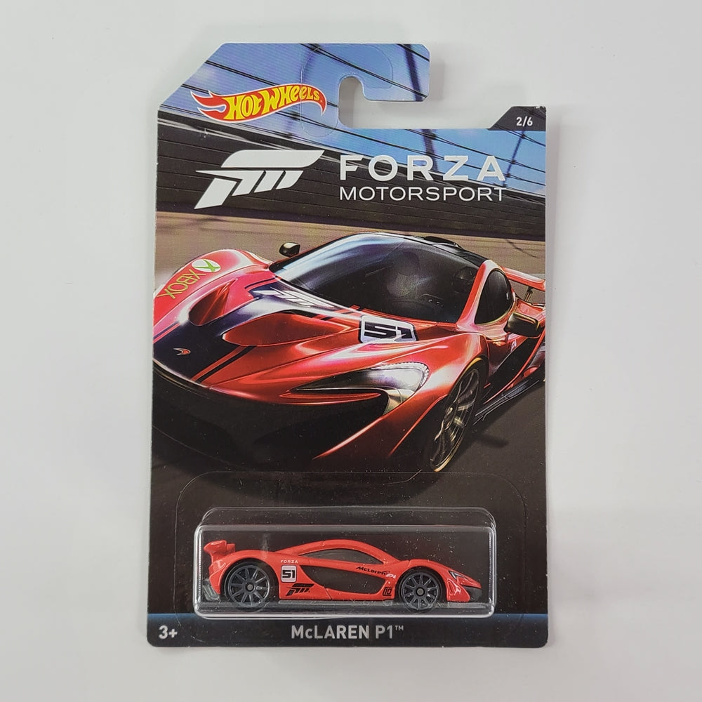 Hot Wheels - McLaren P1 (Red) [Forza Motorsport Series (2017) - 2/6] [Walmart Exclusive]