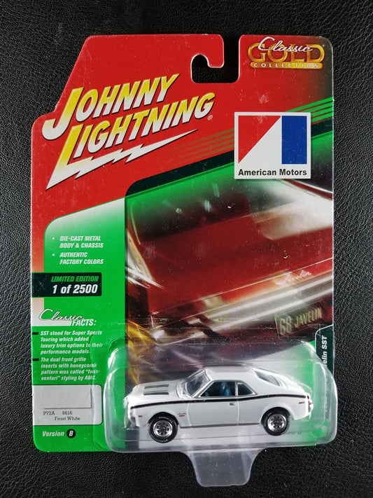 Johnny Lightning - 1968 AMC Javelin SST (Frost White) [Ltd. Ed. - 1 of 2500]