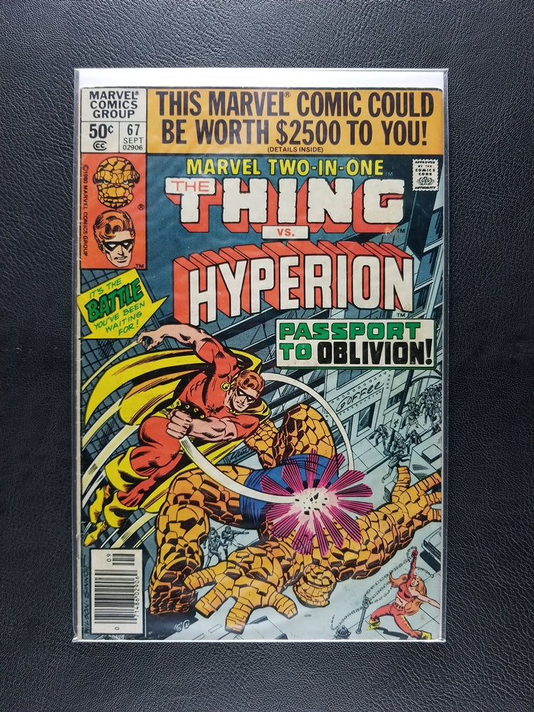 Marvel Two-in-One [1st Series] [The Thing] #67 (Marvel, September 1980)