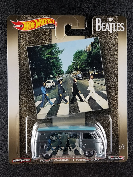 Hot Wheels Premium - Volkswagen T1 Panel Bus (Gray) [5/5 - The Beatles]