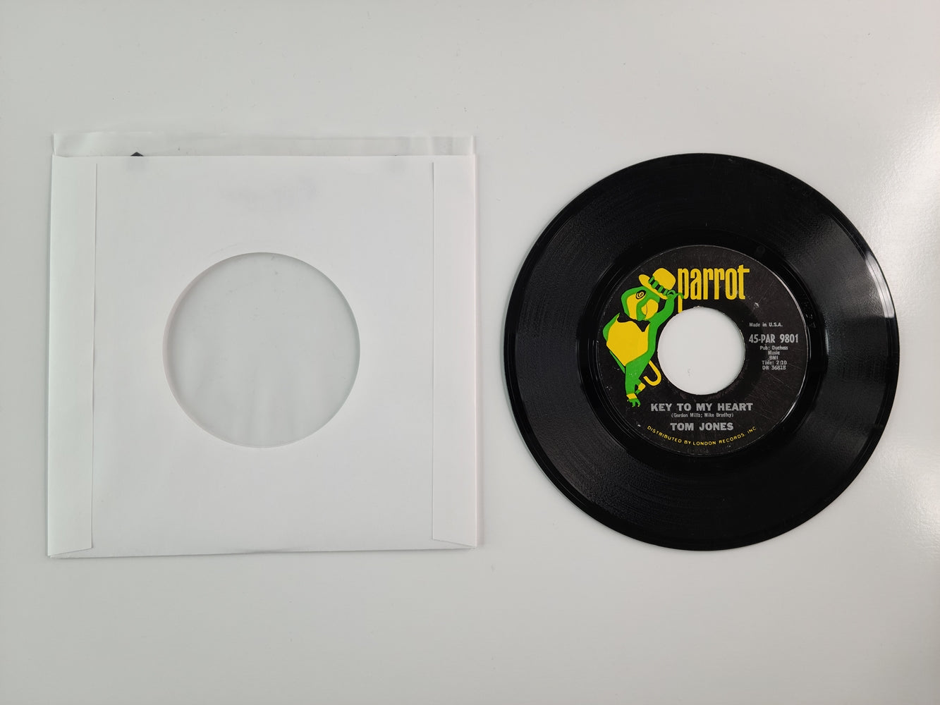 Tom Jones - Thunderball (1966, 7'' Single)