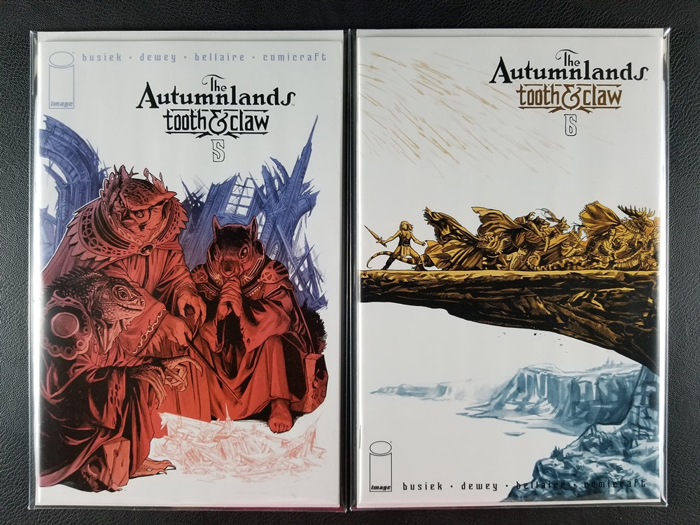 The Autumnlands: Tooth and Claw #1-6 ["A"] Set (Dark Horse, 2014-15)